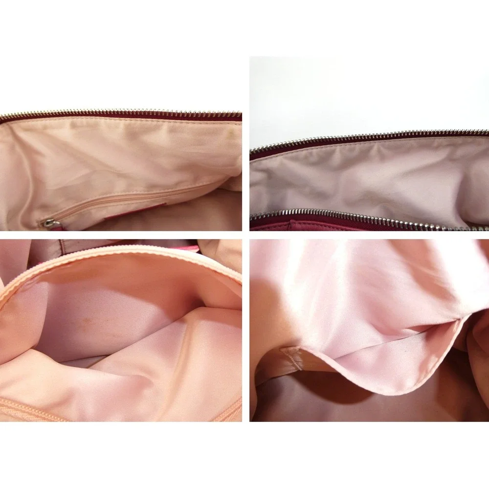 Coach Ashley Pink Leather Satchel Shoulder Bag F15445